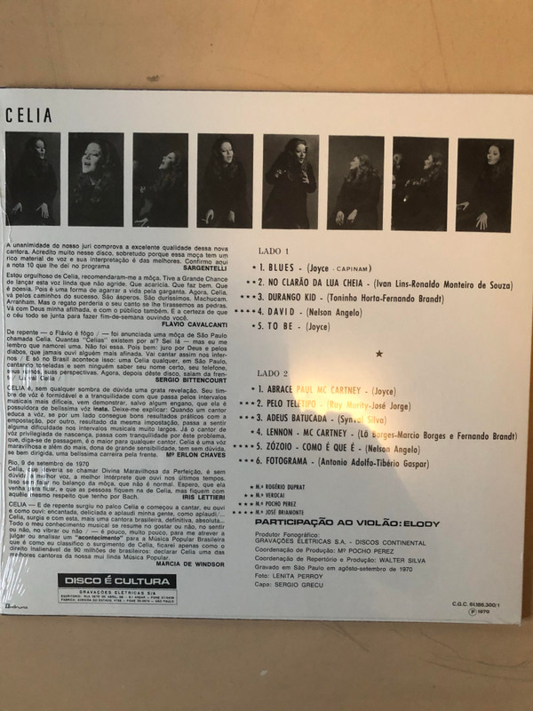 Célia - Célia | Mr Bongo (MRBLP188) - 2