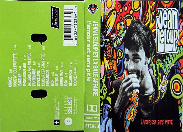 Jean Leloup & La Sale Affaire - L'Amour Est Sans Pitié [Cassette] | Audiogram (ADS4 10036) - 2
