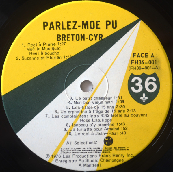 Breton-Cyr - Parlez-Moe Pu... | 36 (FH 36 001) - 4 Breton-Cyr - Parlez-Moe Pu... | 36 (FH 36 001) - 4