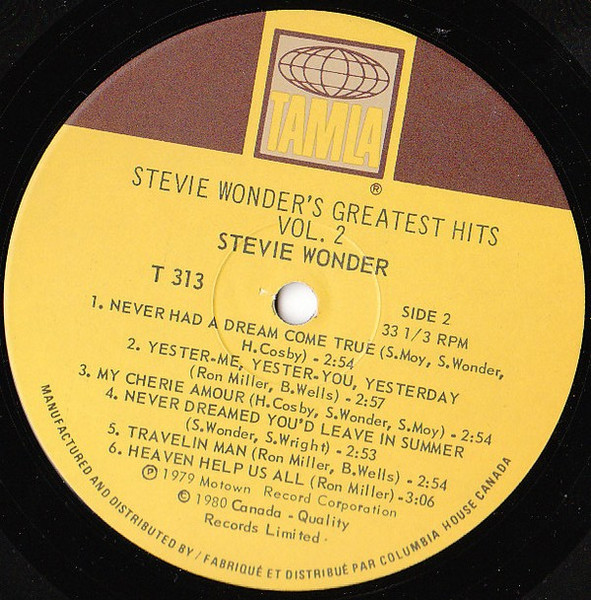 Stevie Wonder - Stevie Wonder's Greatest Hits Vol. 2 | Tamla (T313) - 4 Stevie Wonder - Stevie Wonder's Greatest Hits Vol. 2 | Tamla (T313) - 4