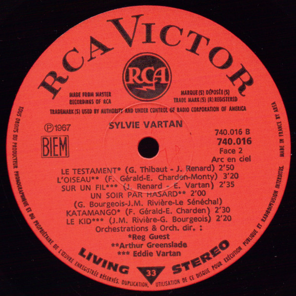 Sylvie Vartan - Sylvie | RCA Victor (740.016) - 3 Sylvie Vartan - Sylvie | RCA Victor (740.016) - 3