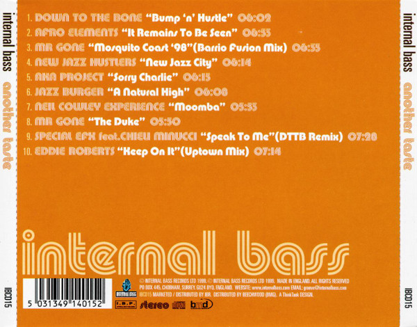 Various - Internal Bass - Another Taste | Internal Bass (IBCD 15) - 2 Various - Internal Bass - Another Taste | Internal Bass (IBCD 15) - 2