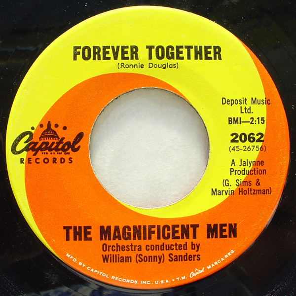 The Magnificent Men - Babe, I'm Crazy 'Bout You / Forever Together | Capitol Records (2062) - 2 The Magnificent Men - Babe, I'm Crazy 'Bout You / Forever Together | Capitol Records (2062) - 2