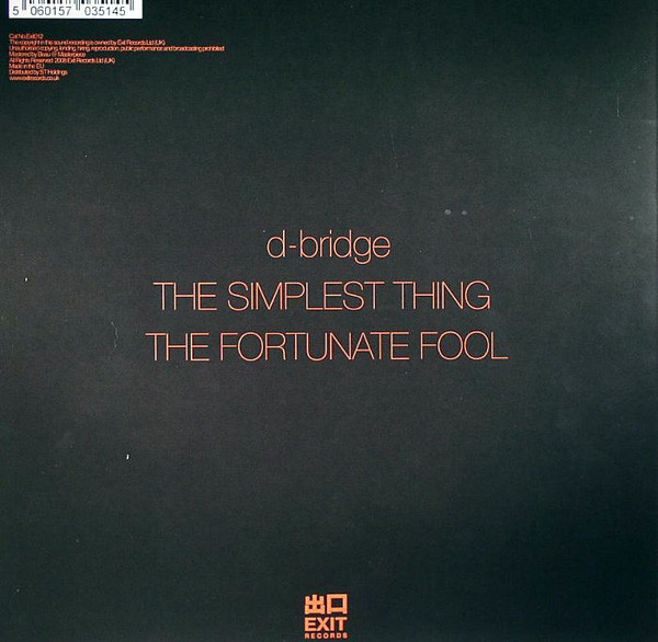 D-Bridge - The Gemini Principle II | Exit Records (EXIT012) - 2