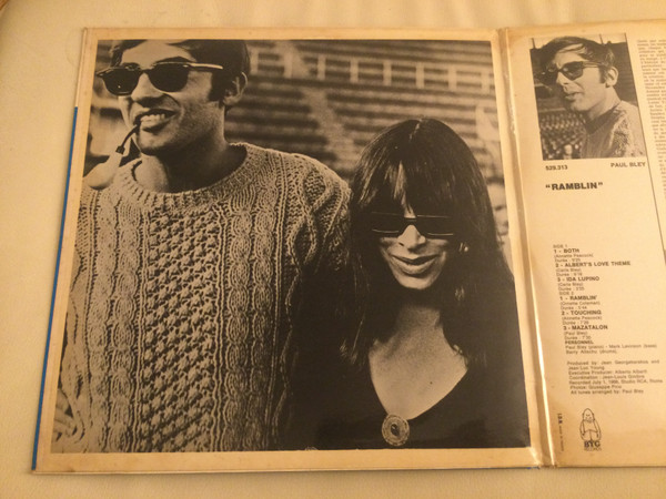 Paul Bley - Ramblin' | BYG Records (529.313) - 2