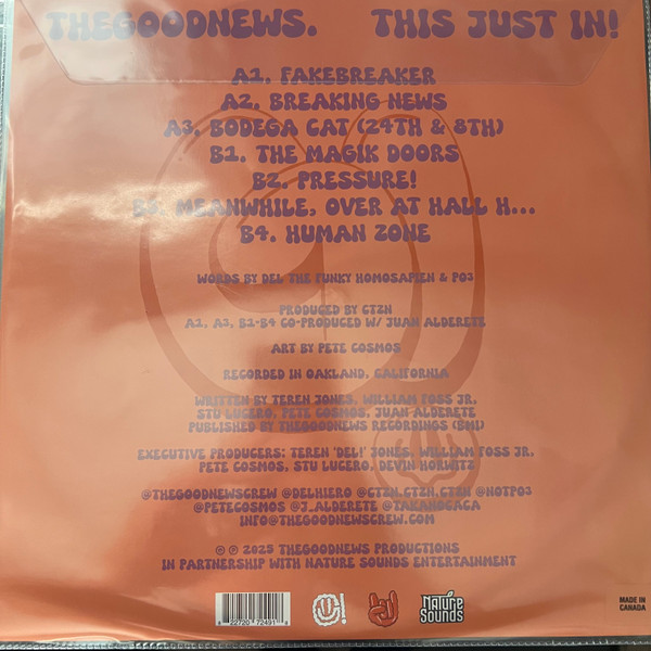 Del Tha Funkee Homosapien & thegoodnews. - This Just In! | Nature Sounds (none) - 2