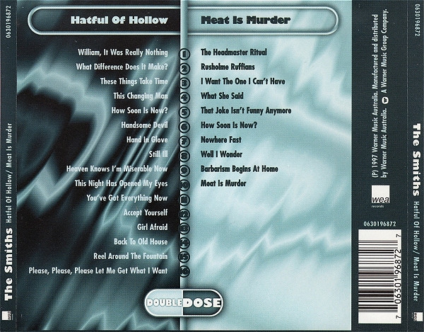 The Smiths - Hatful Of Hollow / Meat Is Murder CD | WEA Records (0630196872) - 2