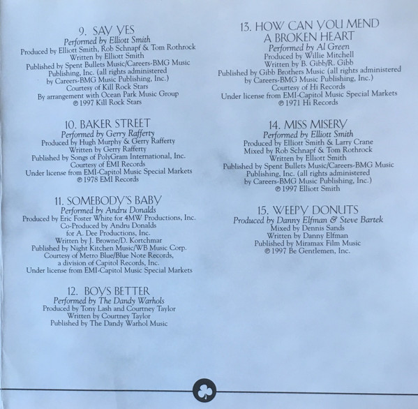 Various - Good Will Hunting (Music From The Miramax Motion Picture) | Premier Soundtracks (7243 8 23338 2 1) - 2 Various - Good Will Hunting (Music From The Miramax Motion Picture) | Premier Soundtracks (7243 8 23338 2 1) - 2