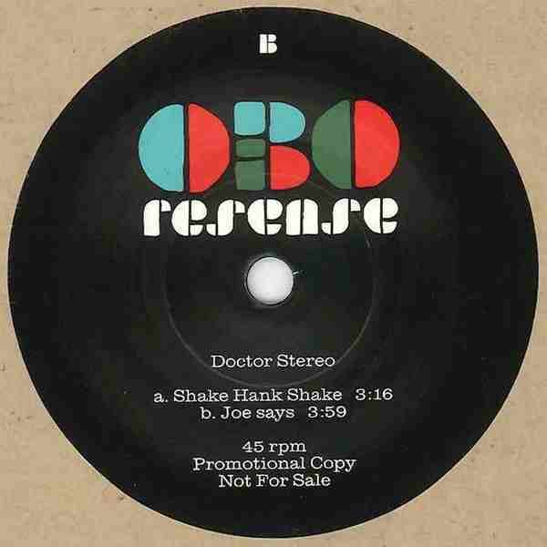 Doctor Stereo - Shake Hank Shake / Joe Says | RESENSE (resense 030) - 2