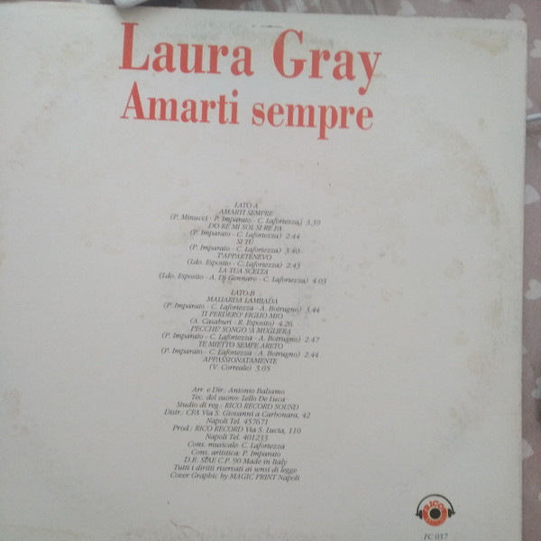 Laura Gray - Amarti Sempre | Rico Record (FC 037) - 2