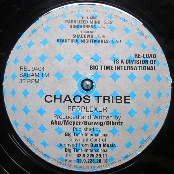 Chaos Tribe - Perplexer | Re-load Records (REL 9404)