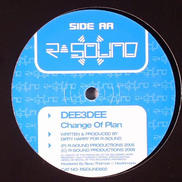Dirty Harry / Dee3Dee - Hedz Must Roll / Change Of Plan | R-Sound (RSOUND002) - 2