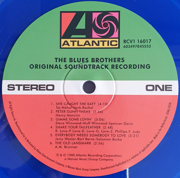 The Blues Brothers - The Blues Brothers (Original Soundtrack Recording) | Atlantic (603497845552) - 3