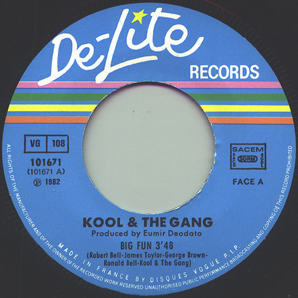 Kool & The Gang - Big Fun | De-Lite Records (101671) - 3 Kool & The Gang - Big Fun | De-Lite Records (101671) - 3
