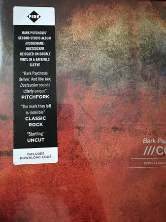 Bark Psychosis - Codename: Dustsucker | Fire Records (FIRELP090) - 2 Bark Psychosis - Codename: Dustsucker | Fire Records (FIRELP090) - 2