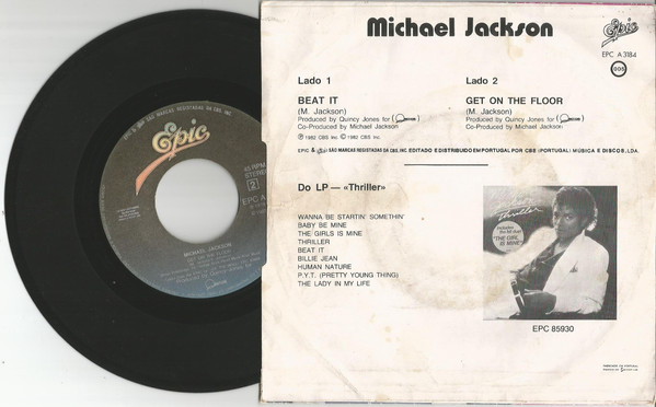Michael Jackson - Beat It | Epic (EPC A3184) - main