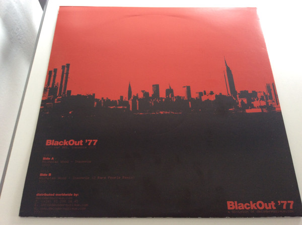 Nicholas Wood - Insomnie | Blackout '77 (BLACKOUT 001) - 3 Nicholas Wood - Insomnie | Blackout '77 (BLACKOUT 001) - 3