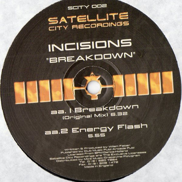 Incisions - Breakdown | Satellite City Recordings (SCITY 002) - 2 Incisions - Breakdown | Satellite City Recordings (SCITY 002) - 2
