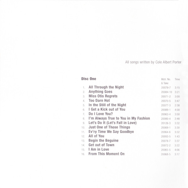 Ella Fitzgerald - Sings The Cole Porter Song Book | Verve Records (537 257-2) - 4 Ella Fitzgerald - Sings The Cole Porter Song Book | Verve Records (537 257-2) - 4