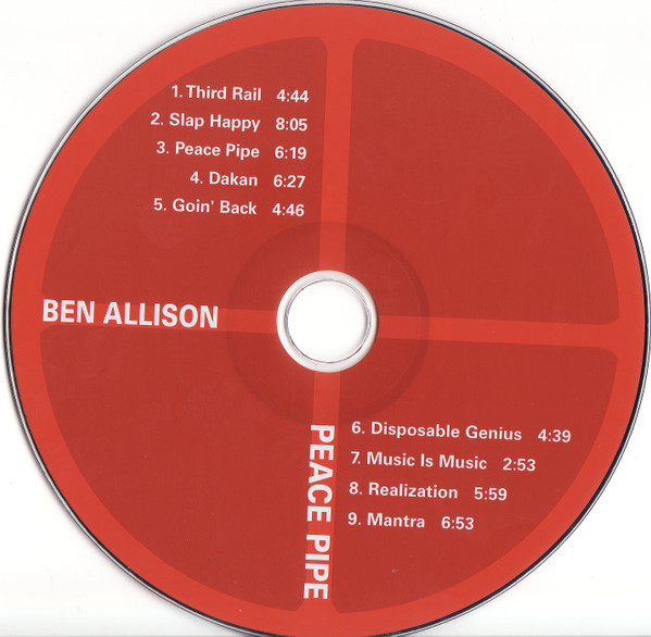 Ben Allison - Peace Pipe | Il Manifesto (CD 133) - 3