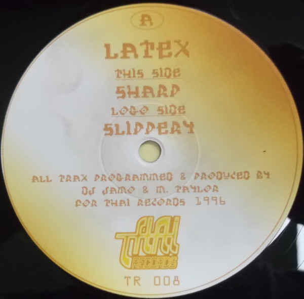 Latex - Sharp / Slippery | Thai Records (TR 008) - 3