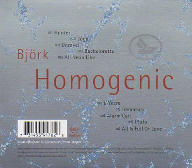 Björk - Homogenic | Mother Records (MUMXD9706) - 2