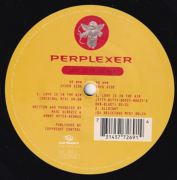 Perplexer - Love Is In The Air | Urban (577 269-1) - main