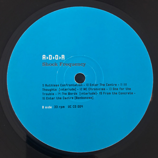 A.D.O.R. - Shock Frequency | Uppercut Records (UCLP004) - 4