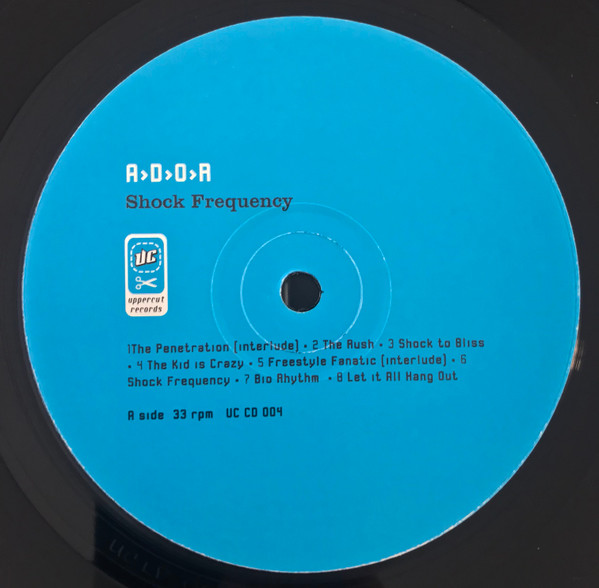 A.D.O.R. - Shock Frequency | Uppercut Records (UCLP004) - 3