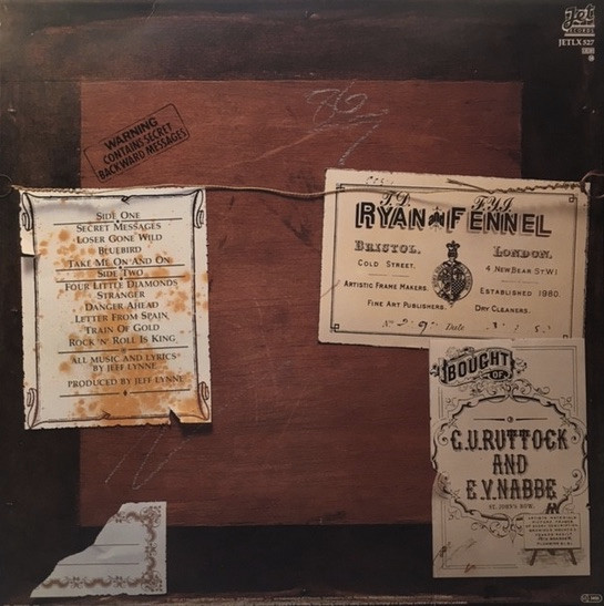Electric Light Orchestra - Secret Messages | Jet Records (JETLX 527) - 2