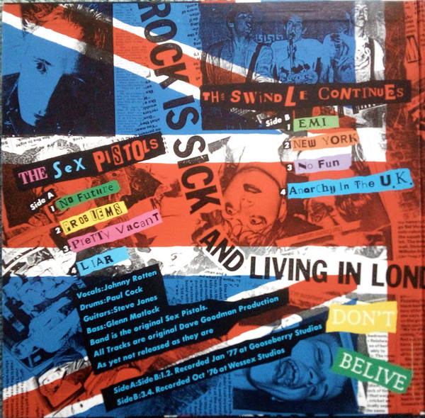 Sex Pistols / The Ex Pistols - The Swindle Continues | Vap (35204~5-45) - 2