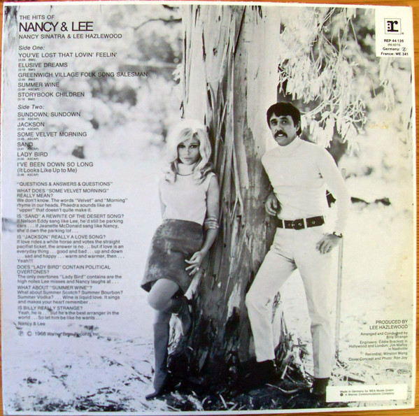 Nancy Sinatra & Lee Hazlewood - Nancy & Lee | Reprise Records (REP 44 126) - 2 Nancy Sinatra & Lee Hazlewood - Nancy & Lee | Reprise Records (REP 44 126) - 2