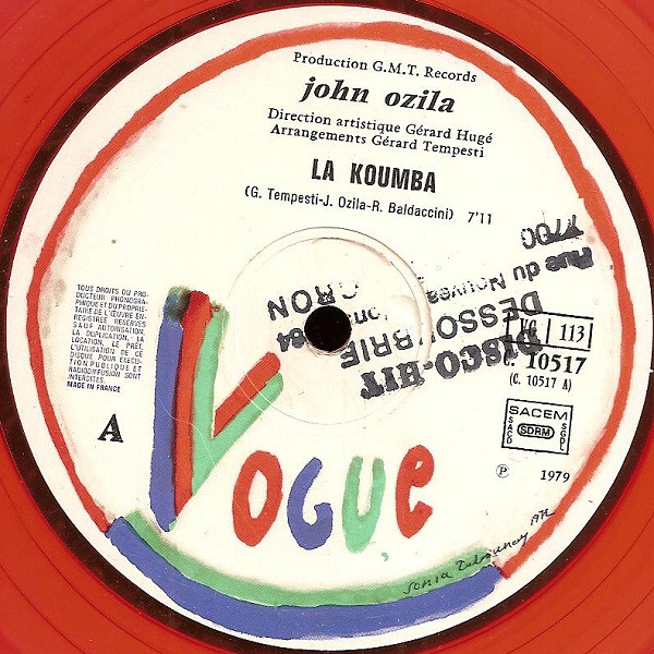 John Ozila - La Koumba | Vogue (C. 10517)