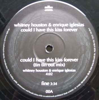 Whitney Houston & Enrique Iglesias - Could I Have This Kiss Forever | Arista (74321 79599 1) - 3
