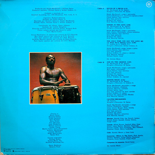 Ralph MacDonald - Sound Of A Drum | RCA Victor (DXL1-4030) - 2 Ralph MacDonald - Sound Of A Drum | RCA Victor (DXL1-4030) - 2