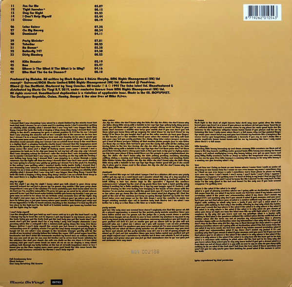 Moloko - Do You Like My Tight Sweater? | Music On Vinyl (MOVLP2457) - 2