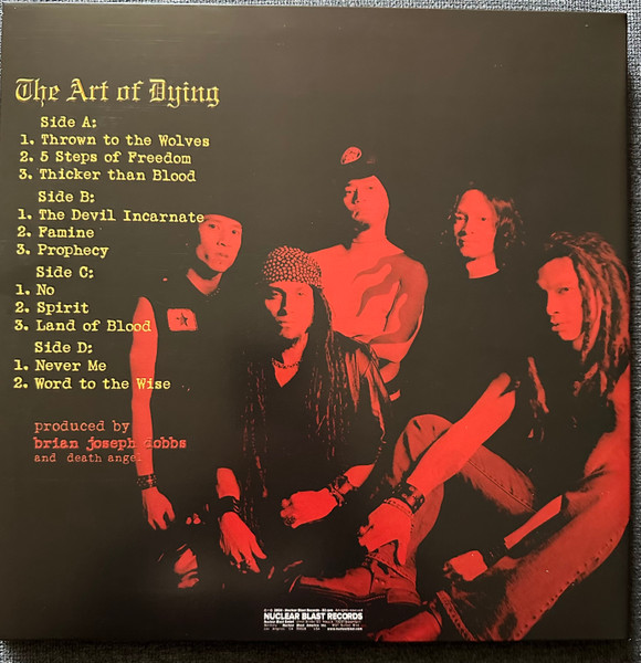 Death Angel - The Art Of Dying | Nuclear Blast Records (NBR 12337) - 2 Death Angel - The Art Of Dying | Nuclear Blast Records (NBR 12337) - 2