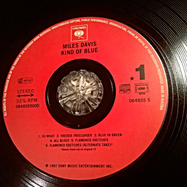 Miles Davis - Kind Of Blue | Columbia (CK 64935) - 3