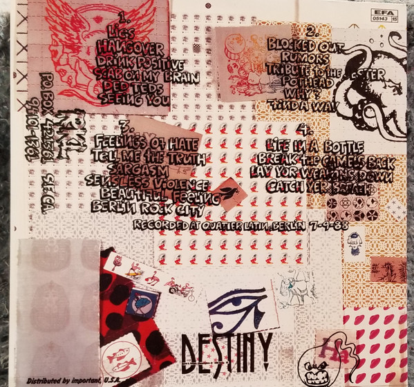 Rich Kids On LSD - Greatest Hits Double Live In Berlin | Destiny Records (05143) - 2 Rich Kids On LSD - Greatest Hits Double Live In Berlin | Destiny Records (05143) - 2