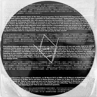 Mattin / Hong-Kai Wang - Collapsing Ourselves | Mount Analogue (MAA002) - main