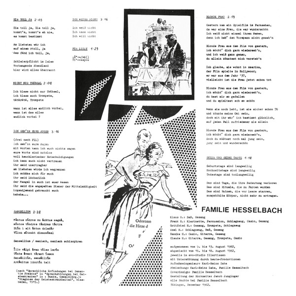 Familie Hesselbach - Familie Hesselbach | Play Loud! (pl-107) - 3 Familie Hesselbach - Familie Hesselbach | Play Loud! (pl-107) - 3