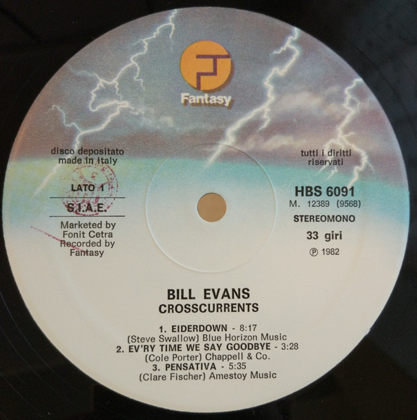 The Bill Evans Trio With Lee Konitz & Warne Marsh - Crosscurrents | Fantasy (HBS 6091) - 3 The Bill Evans Trio With Lee Konitz & Warne Marsh - Crosscurrents | Fantasy (HBS 6091) - 3
