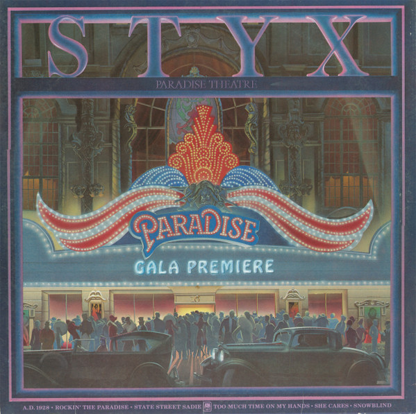 Styx - Paradise Theatre | A&M Records (SP-3719) - main
