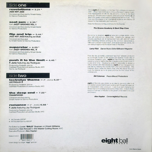 Various - The Compilation Volume One | Eightball Records (EBLP 001) - 2