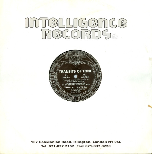 Transits Of Tone - Ark 003 / Obione | Intelligence Records (INT004) - 3