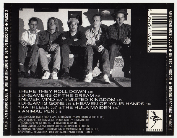 American Music Club - United Kingdom | Demon Records (FMCD 2) - 2