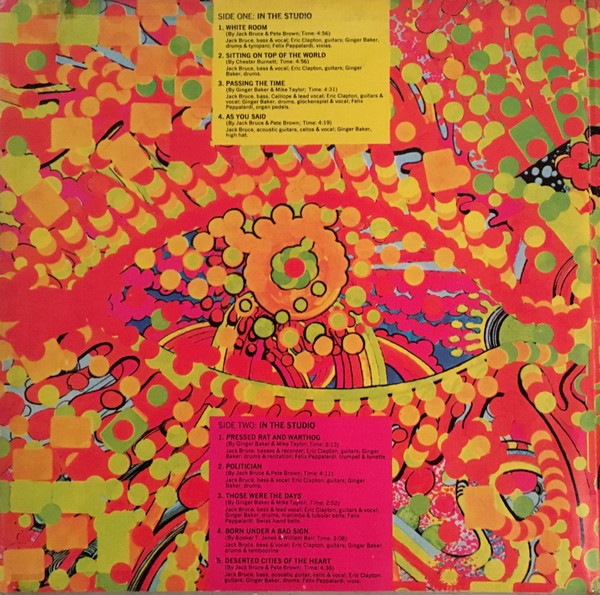 Cream - Wheels Of Fire | RSO (2658 110) - 2