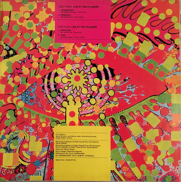 Cream - Wheels Of Fire | RSO (2658 110) - 3