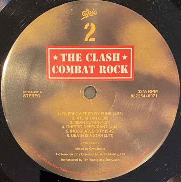 The Clash - Combat Rock (2013 Reissue) [Vinyl] | Epic (88725446971) - 4