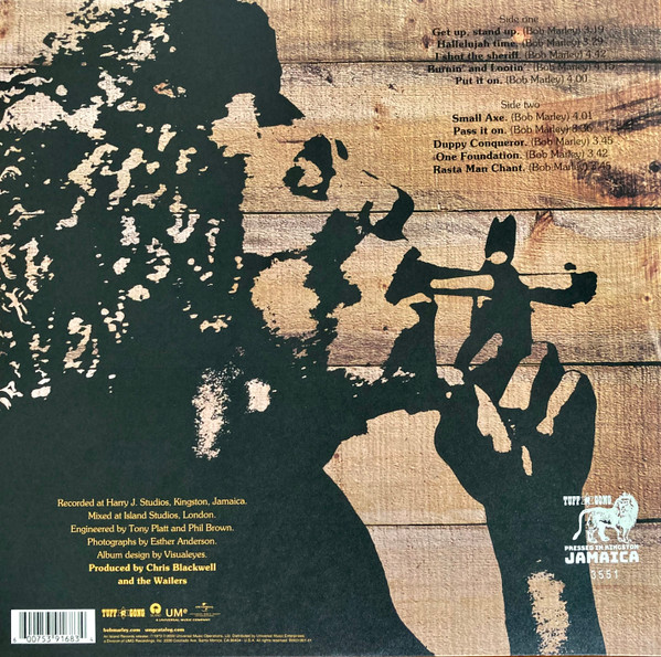 The Wailers - Burnin' | Tuff Gong (B0031901-01) - 3